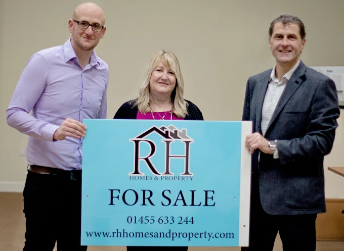 Jon Ruskin and Richard Harris — the RH Homes and Property valuation team in Hinckley